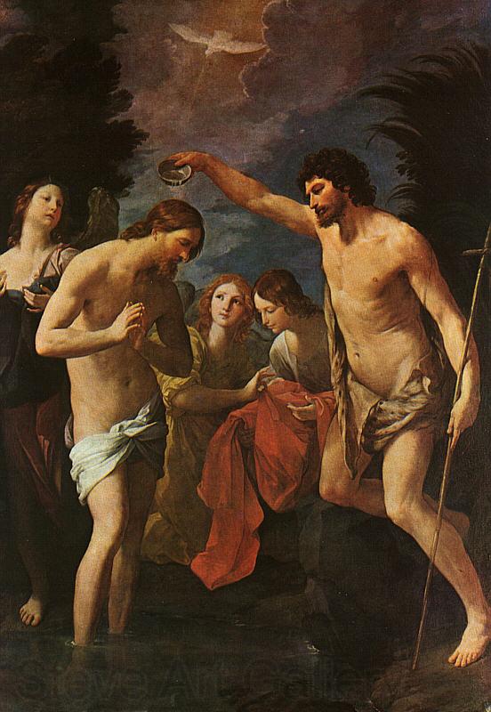 Guido Reni Baptism of Christ Norge oil painting art